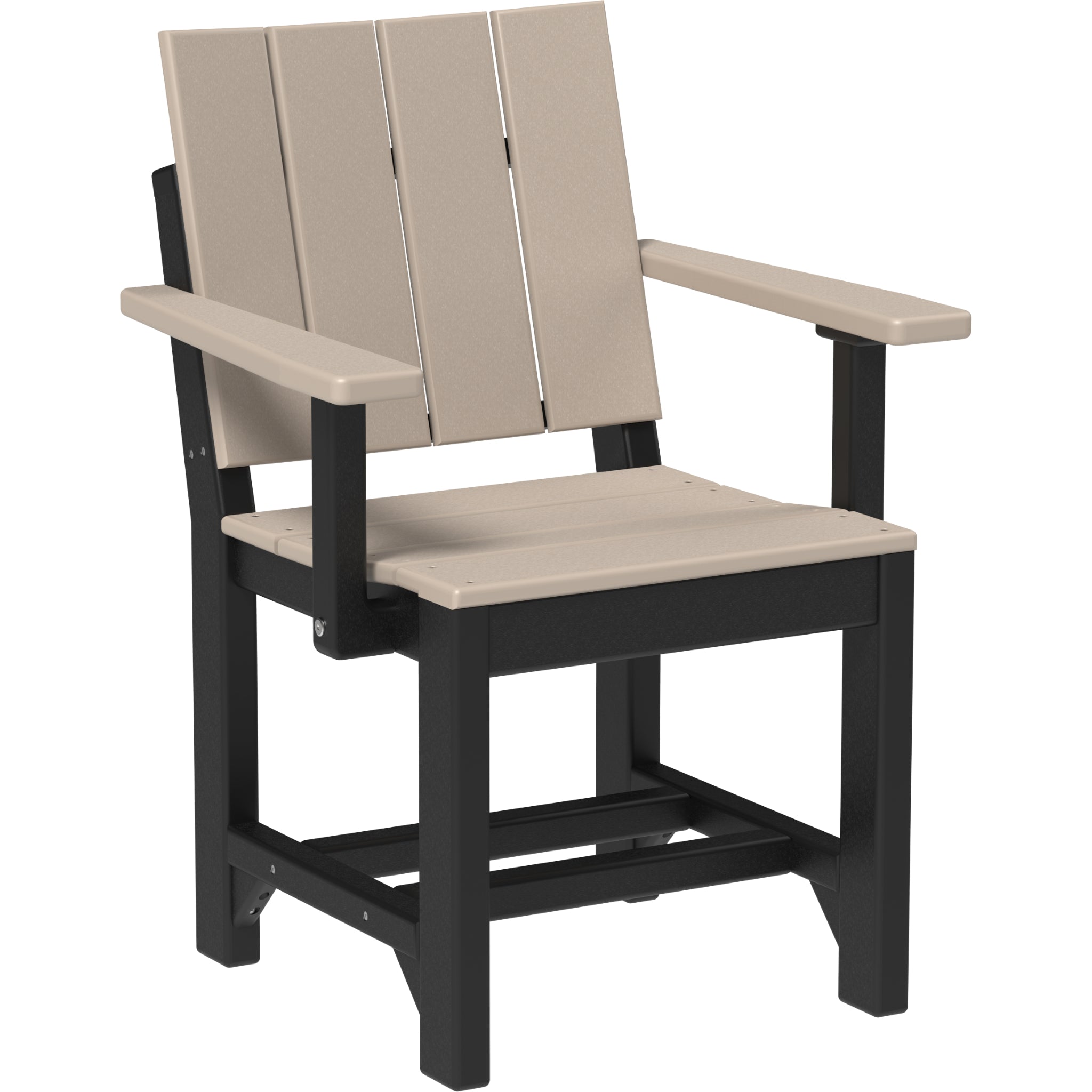 LuxCraft Urban Arm Chair – Outdoor Poly Dining Chair (UARC)
