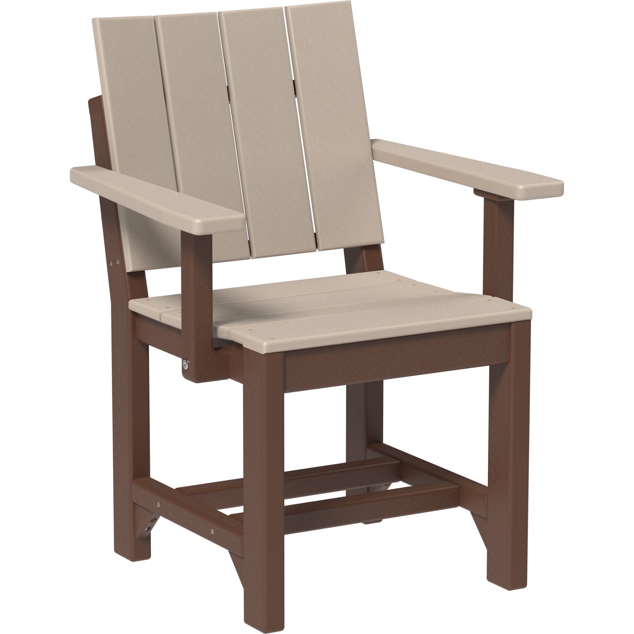 LuxCraft Urban Arm Chair – Outdoor Poly Dining Chair (UARC)