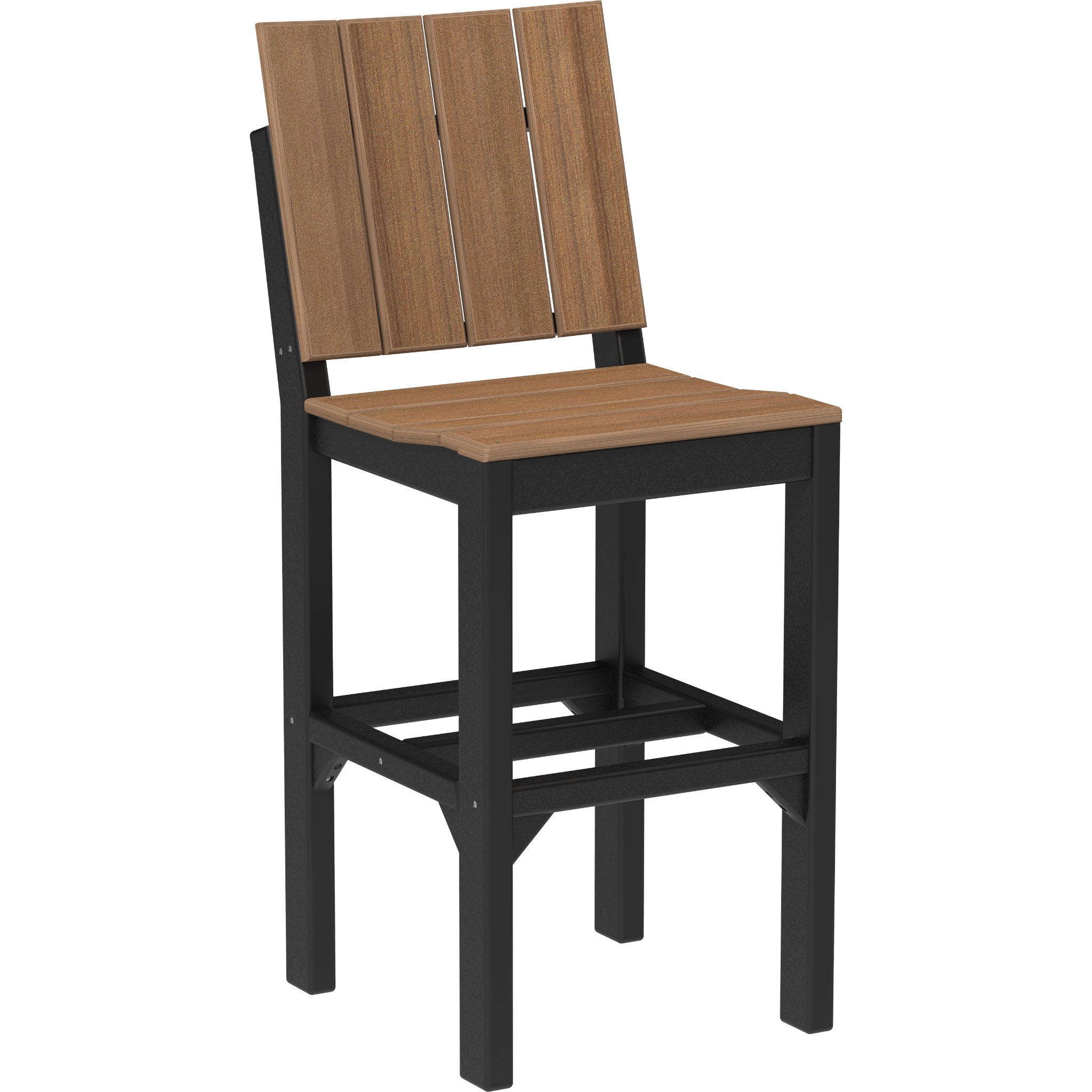 LuxCraft Urban Side Chair – Outdoor Poly Bar Chair (USC)