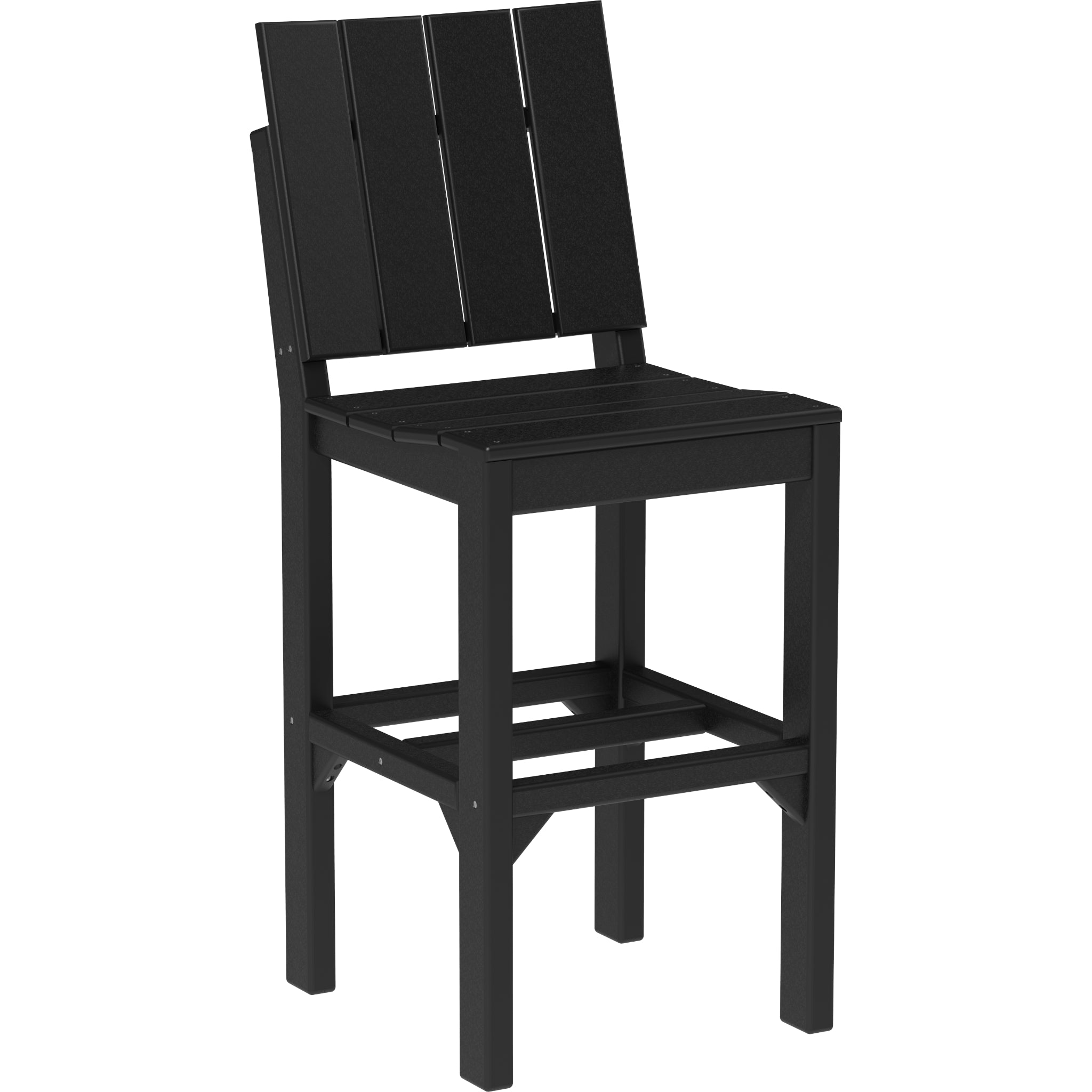 LuxCraft Urban Side Chair – Outdoor Poly Bar Chair (USC)