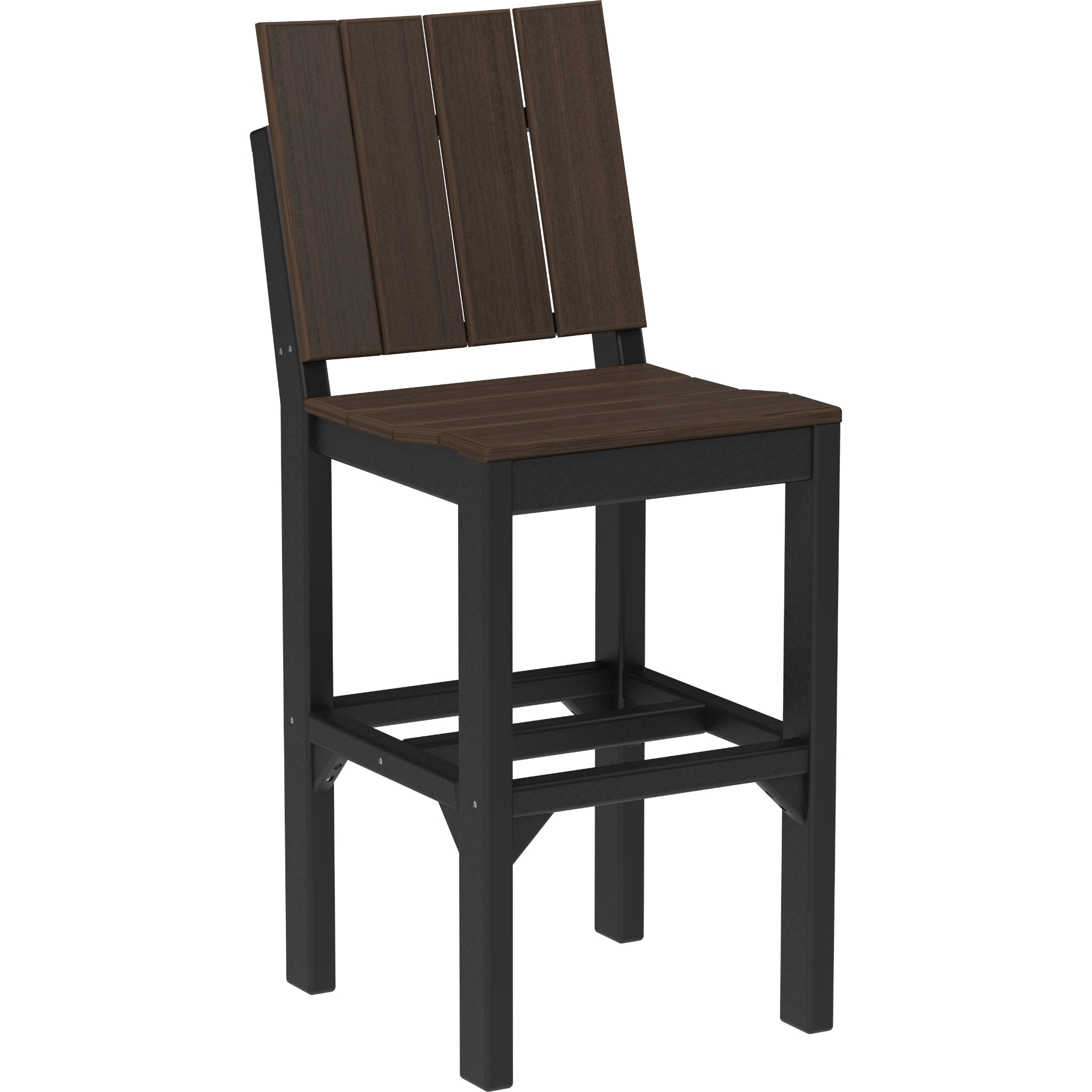 LuxCraft Urban Side Chair – Outdoor Poly Bar Chair (USC)