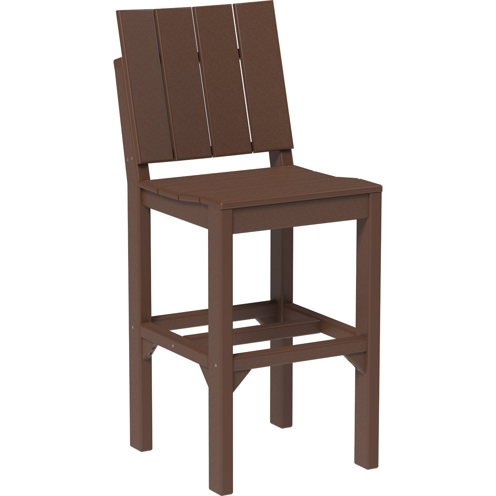 LuxCraft Urban Side Chair – Outdoor Poly Bar Chair (USC)