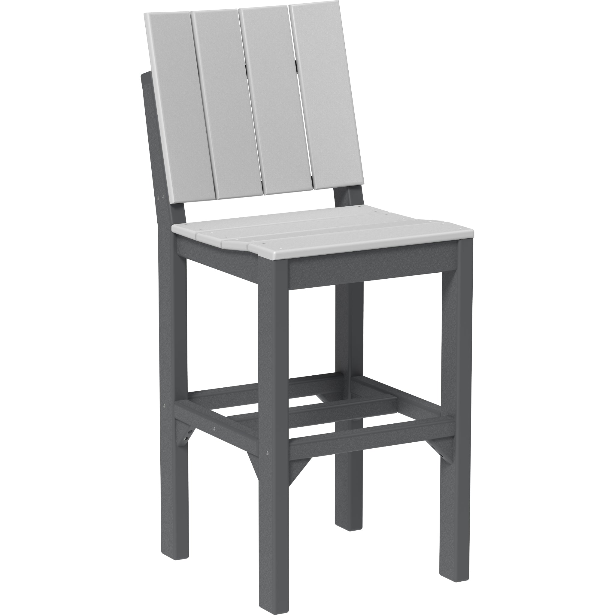 LuxCraft Urban Side Chair – Outdoor Poly Bar Chair (USC)
