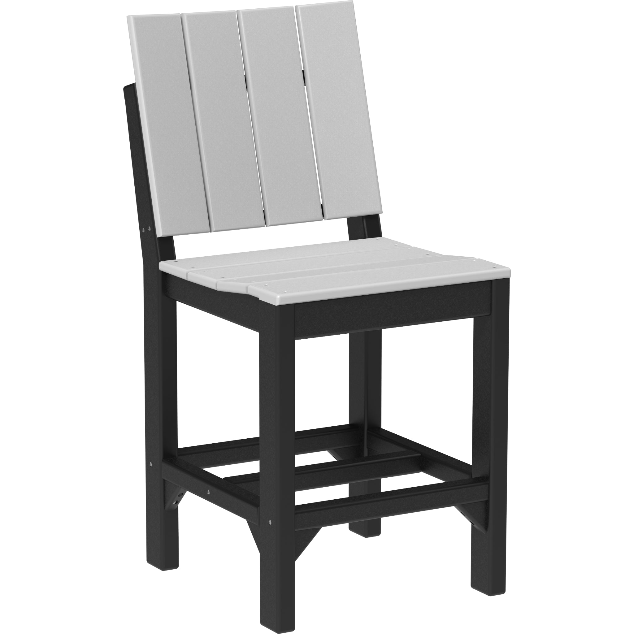 LuxCraft Urban Side Chair – Outdoor Poly Counter Height Chair (USC)