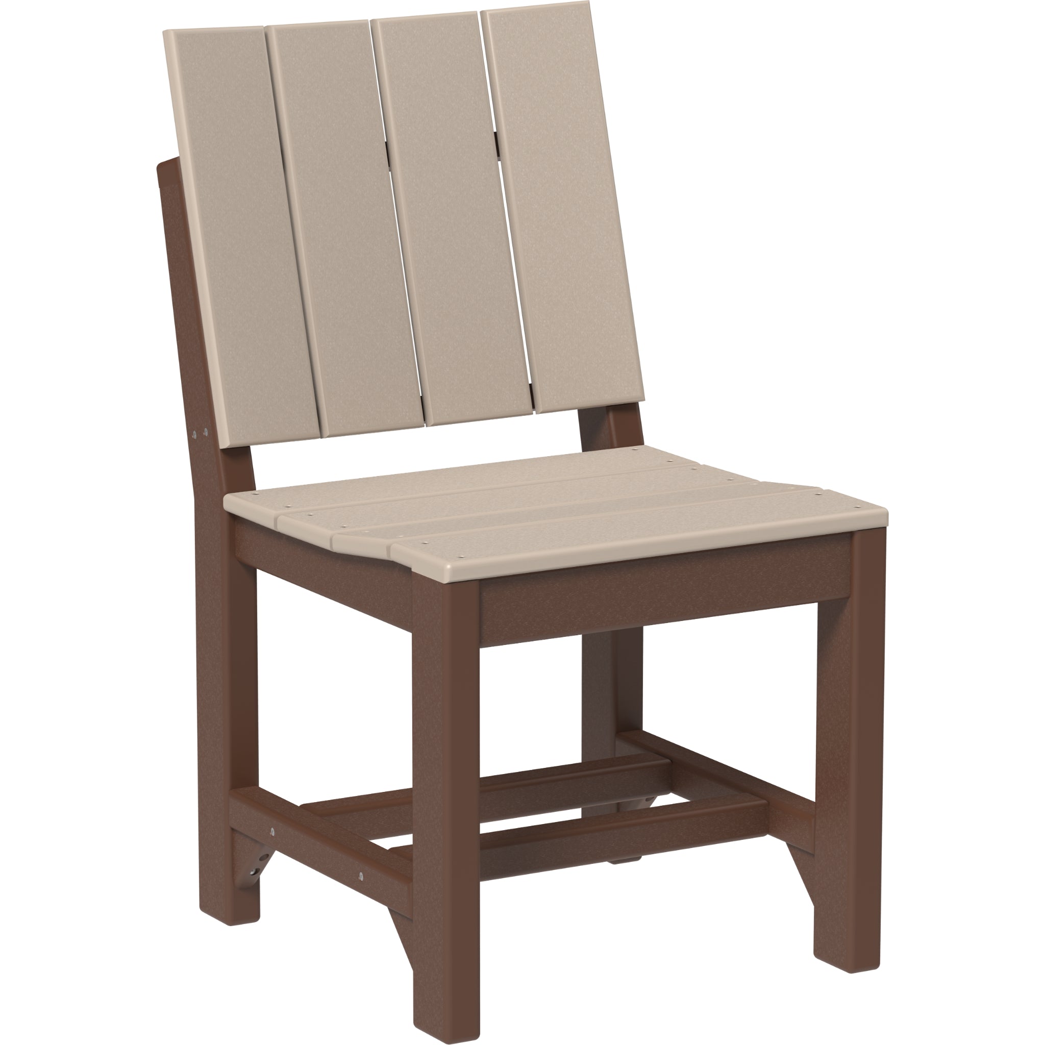 LuxCraft Urban Side Chair – Outdoor Poly Dining Chair (USC)