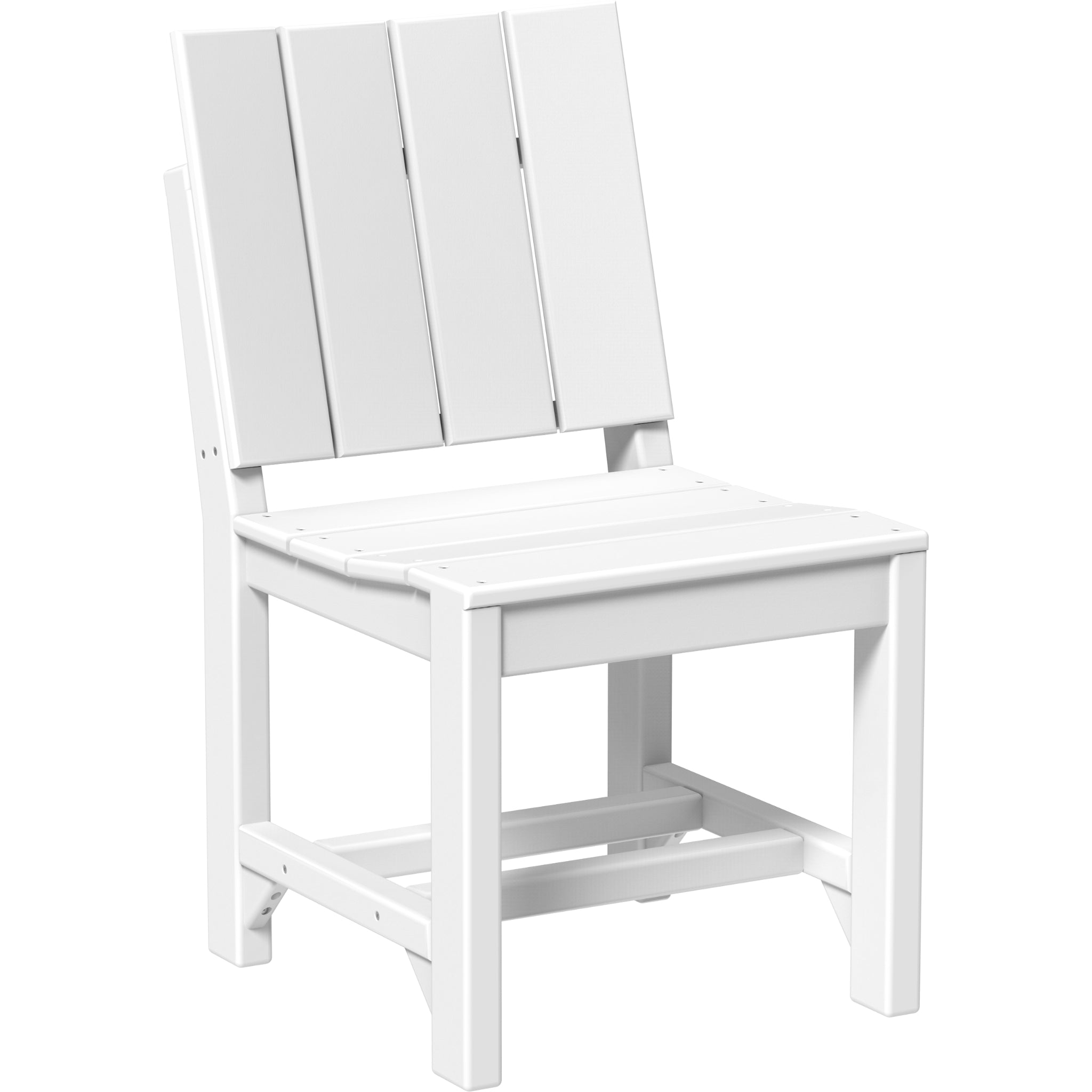 LuxCraft Urban Side Chair – Outdoor Poly Dining Chair (USC)